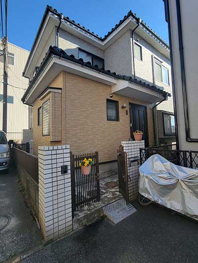 塗装前の外壁