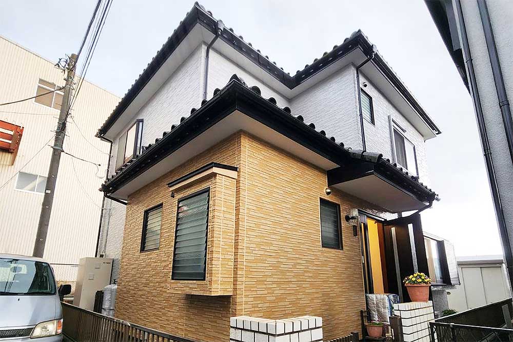 塗装後の外壁