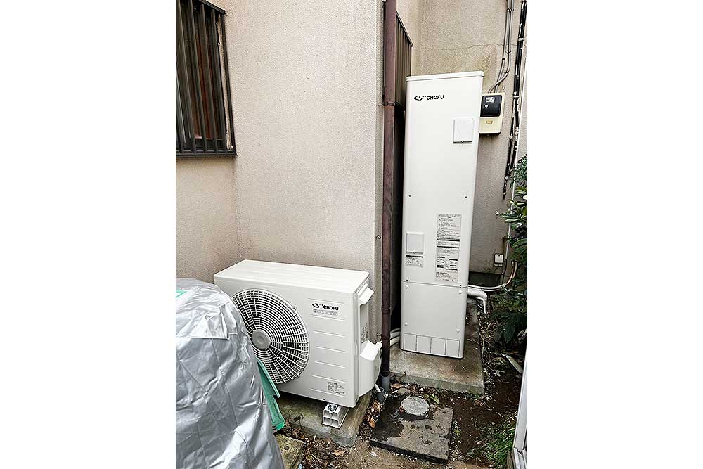 交換後のエコキュート