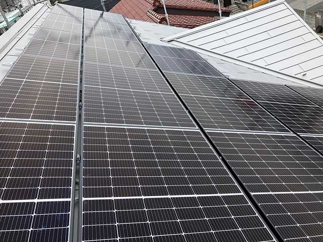 太陽光パネル取付