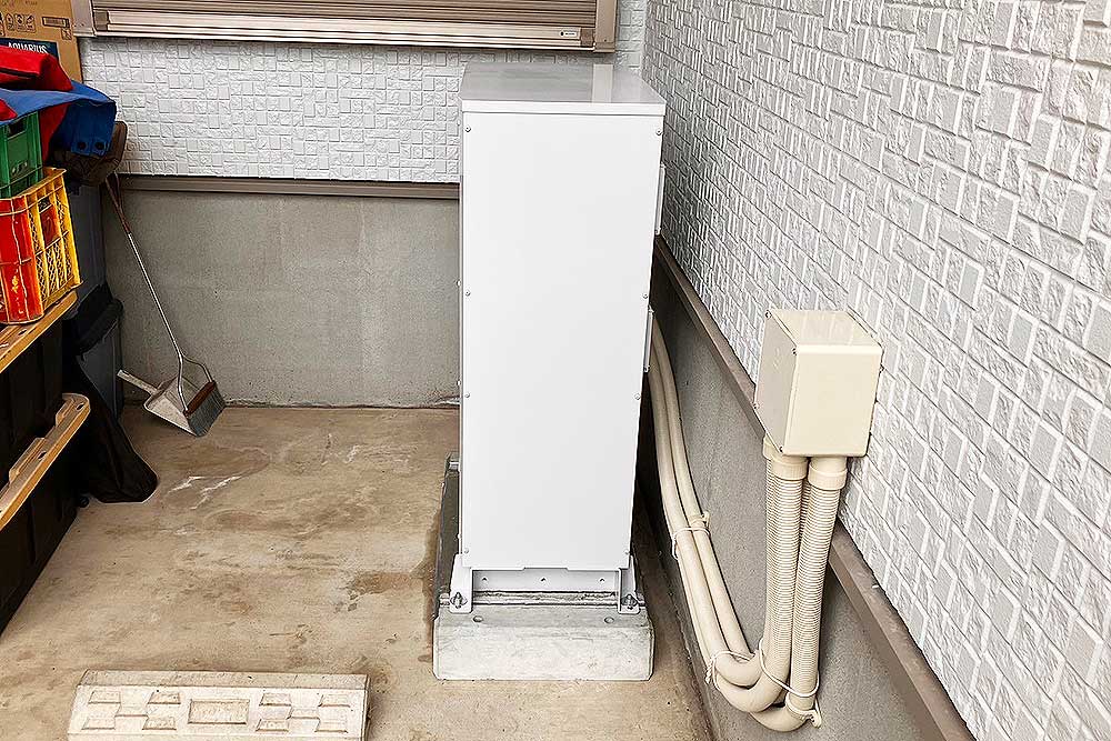 設置後の蓄電池スマートスター