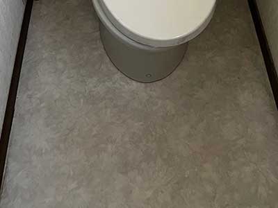 交換前のトイレ