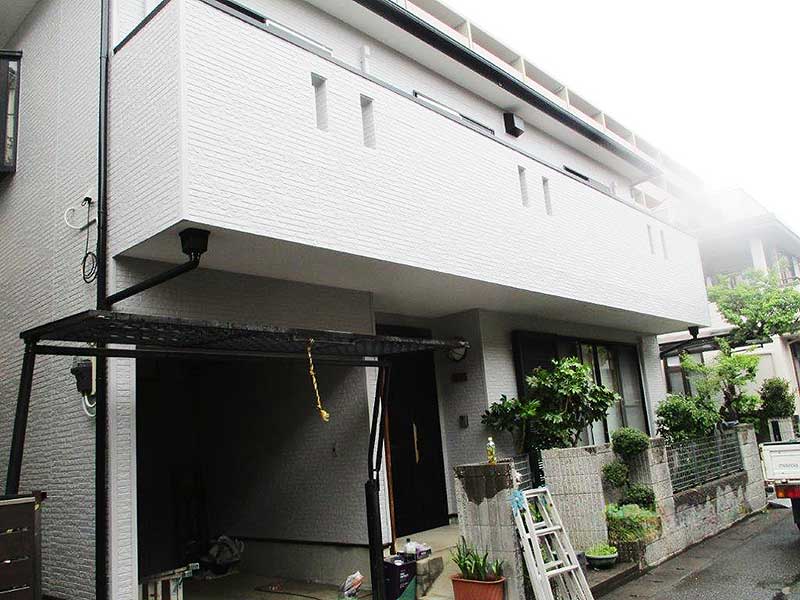 塗装後の外壁