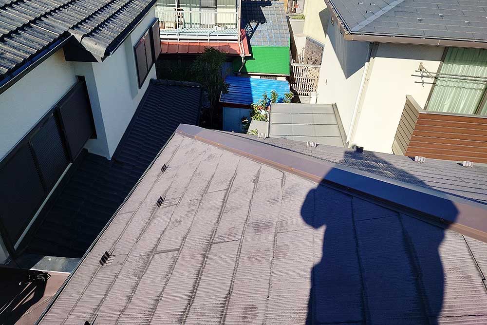 施工後の棟板金
