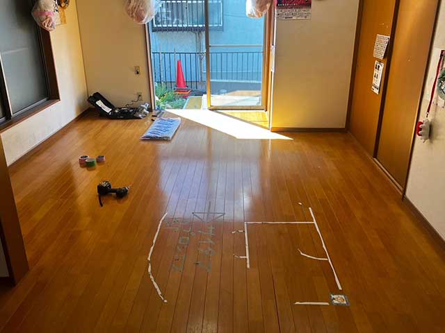 既存の床