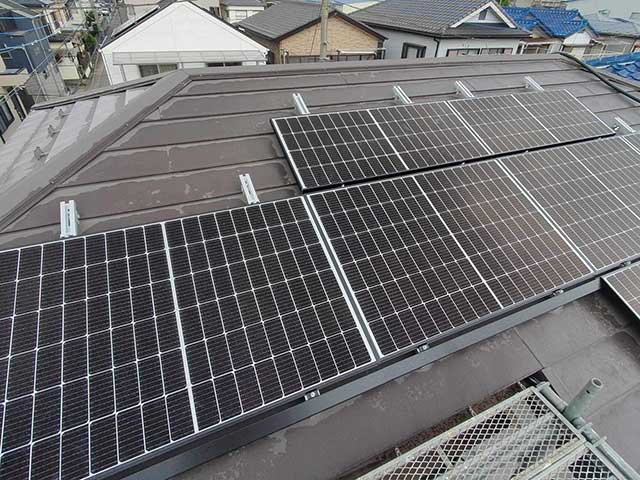 太陽光パネル取付