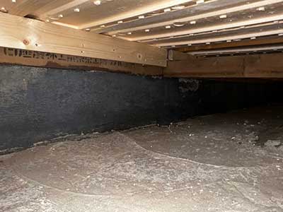 施工前の床下基礎