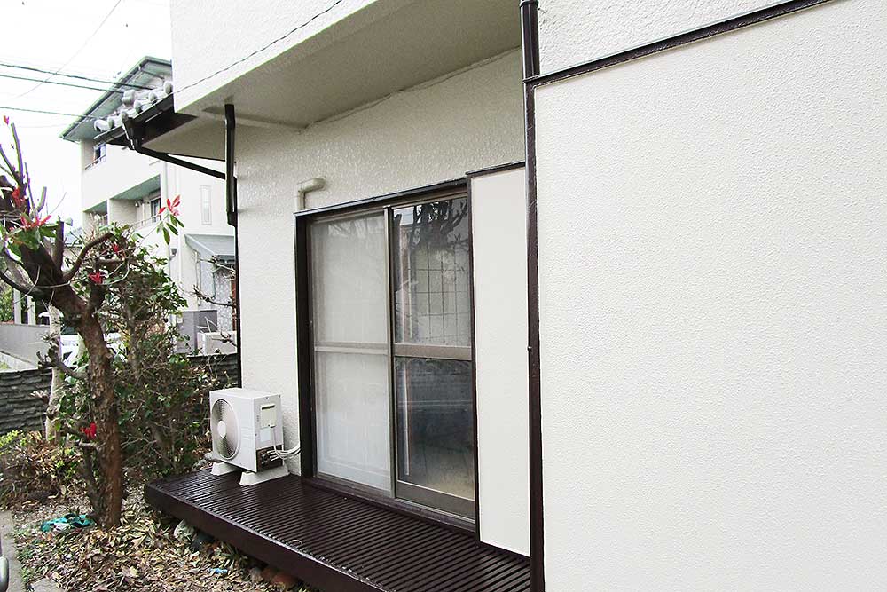 塗装後の外壁