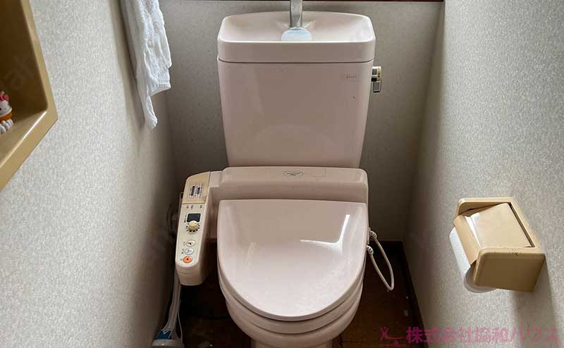 既存のトイレ