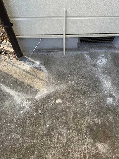 設置前の外観