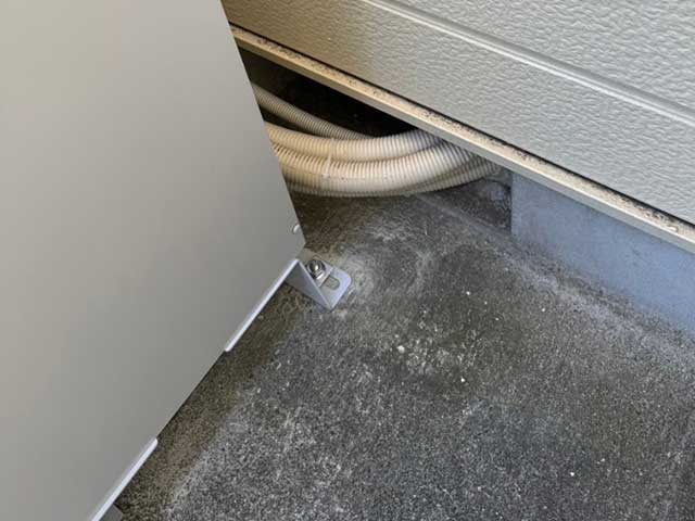 スマートスターの電気配線室内引き込み