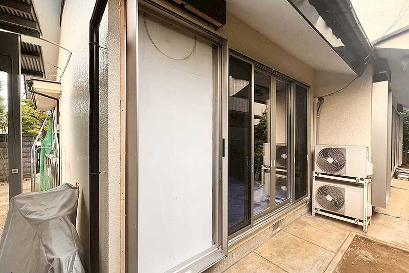 新しい窓への交換工事完了