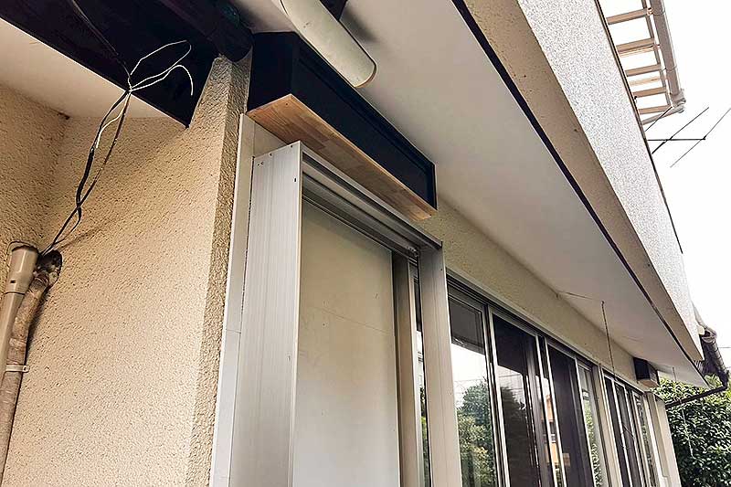 新しい窓への交換工事完了