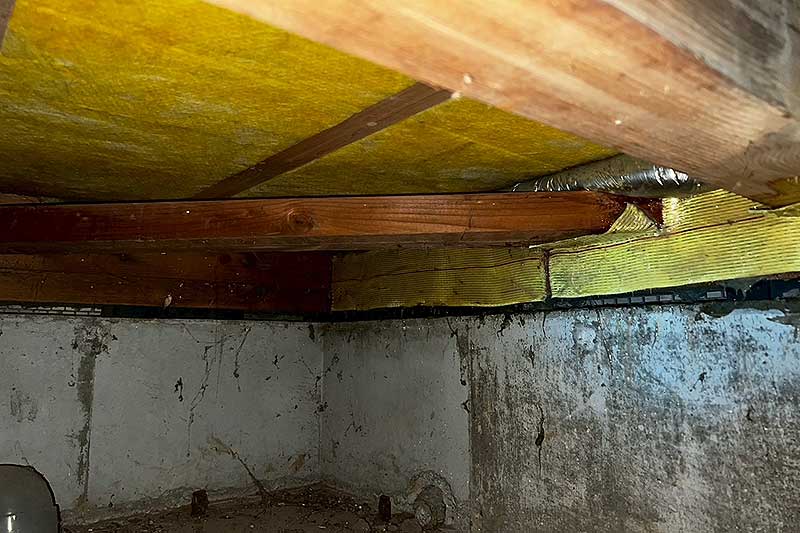 アラミド繊維を張り込んでタフロンウッドを塗布