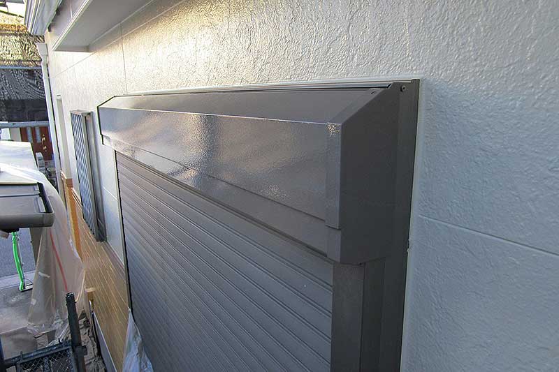 雨戸シャッターの塗装