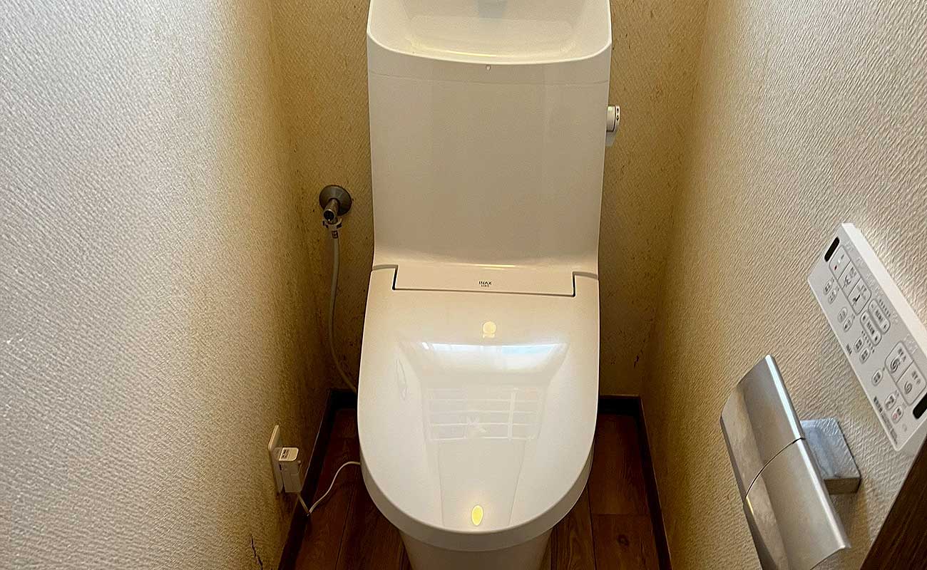 設置後のトイレ
