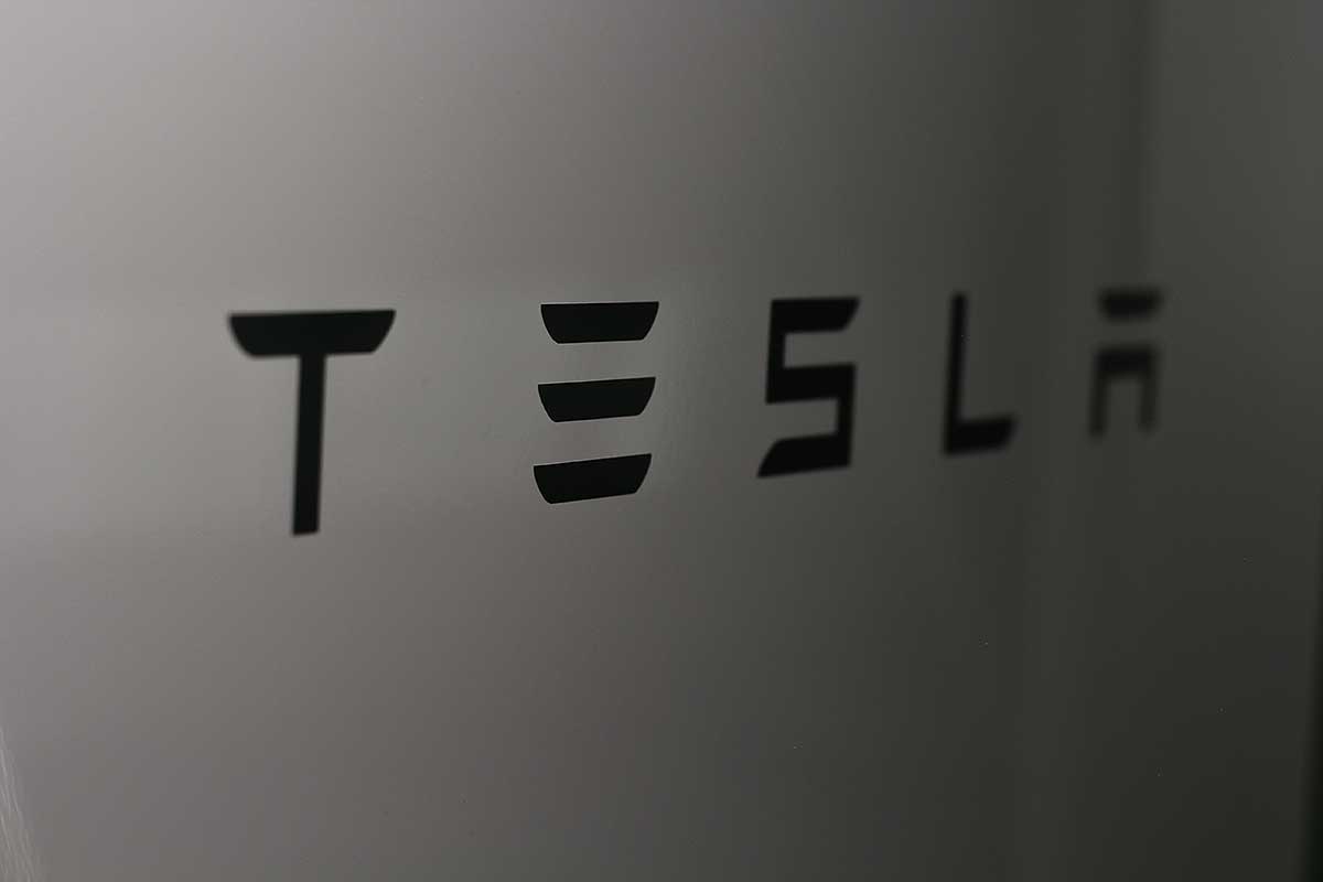 設置後のテスラ（TESLA）製蓄電池Powerwall