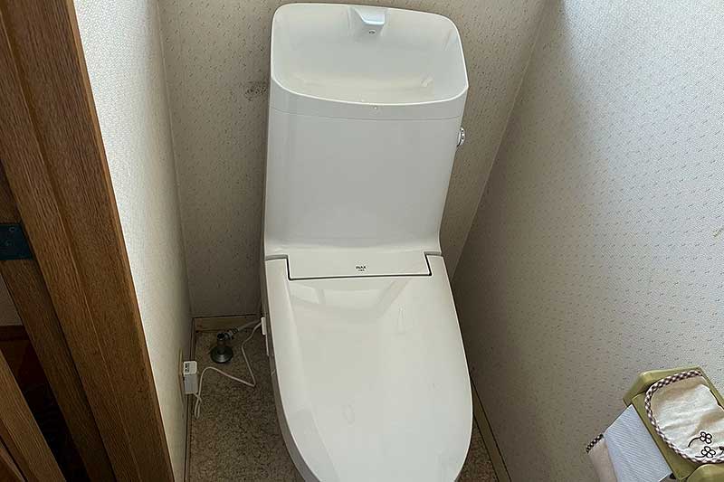 施工後のトイレ