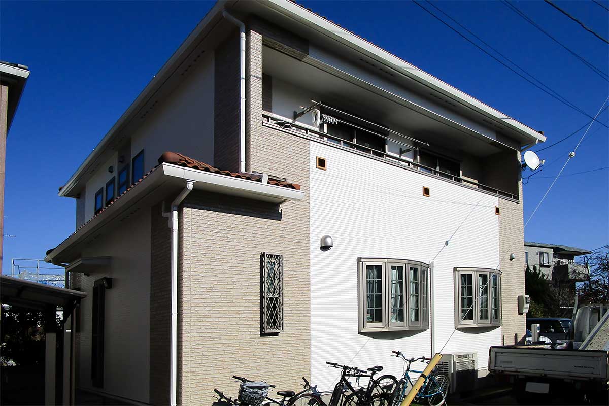 塗装後の外壁全体