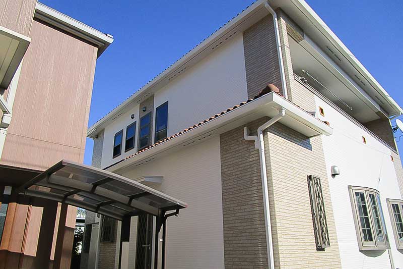 塗装後の外壁全体