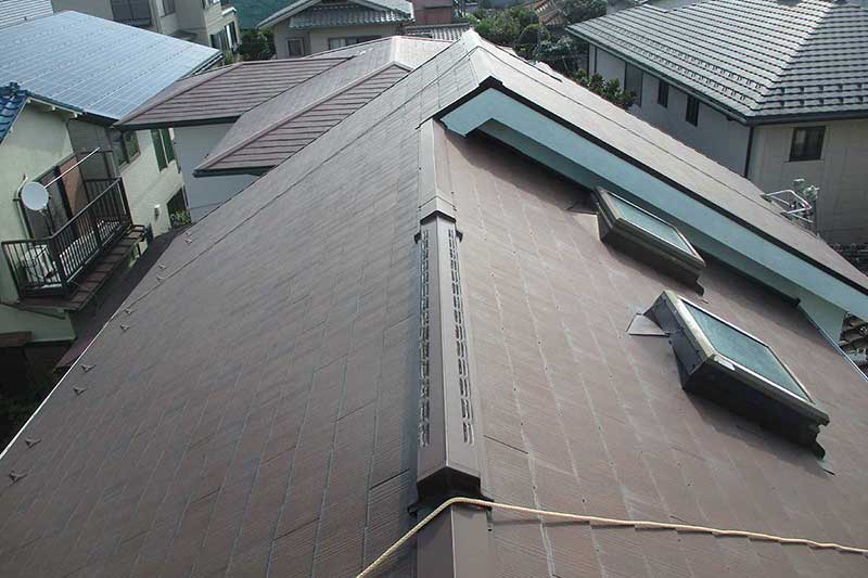 施工前の大屋根