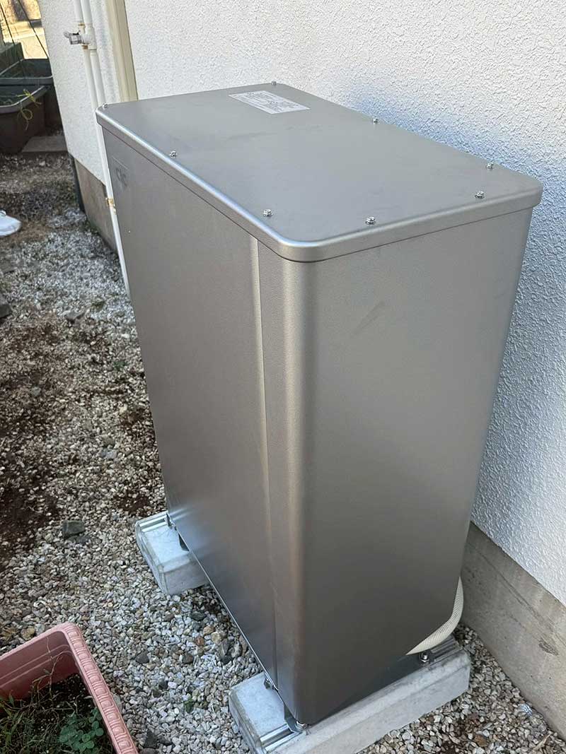 設置が完了した蓄電池スマートPVマルチ12.7kWh