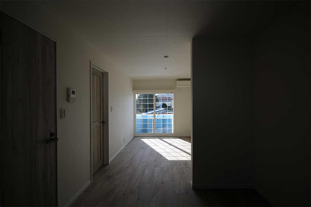 リフォーム後のリビング全体