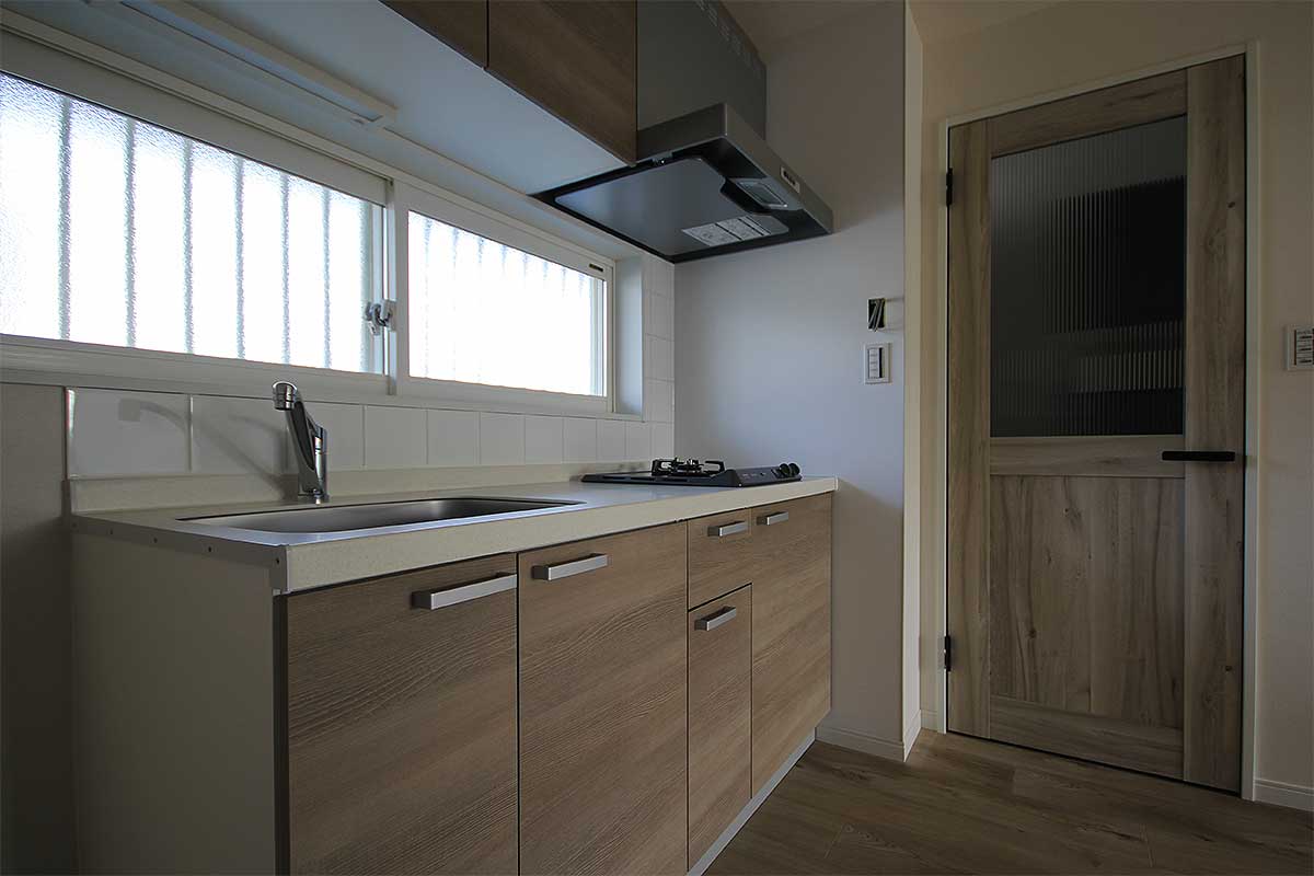 リフォーム後のキッチン