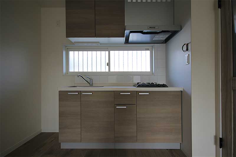 リフォーム後のキッチン正面
