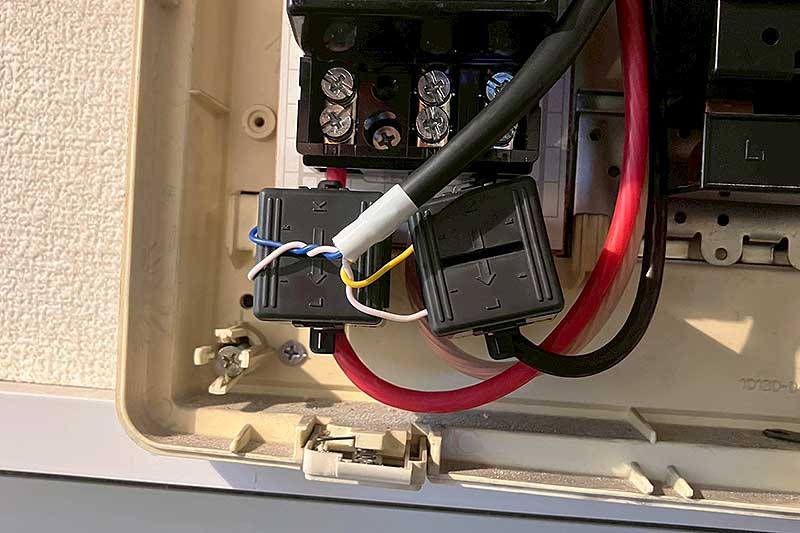 電線接続