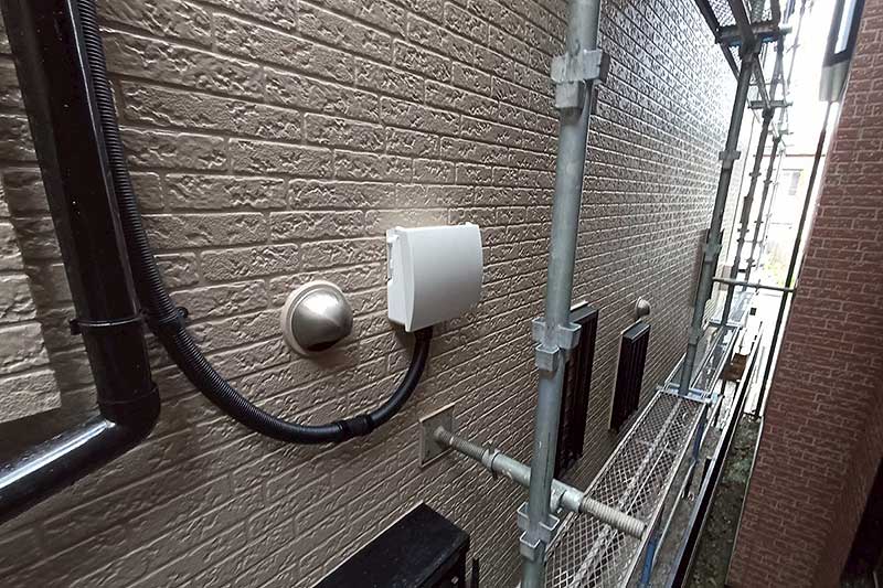 接続箱配線接続