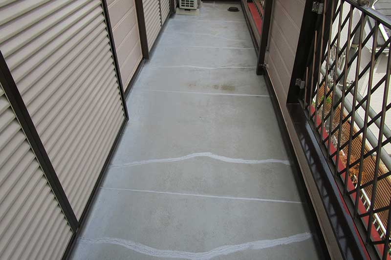 ベランダ塗装