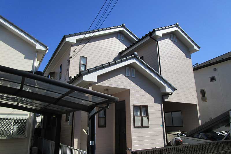 塗装後の外壁