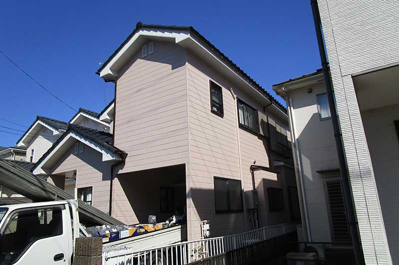 塗装後の外壁