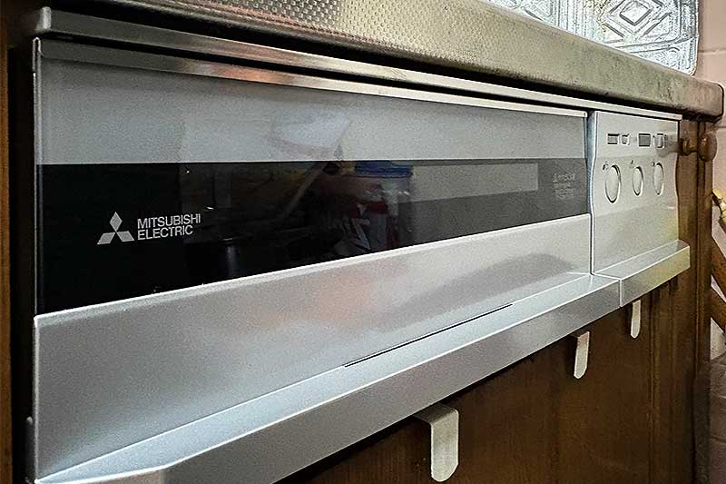 交換後のIHクッキングヒーター