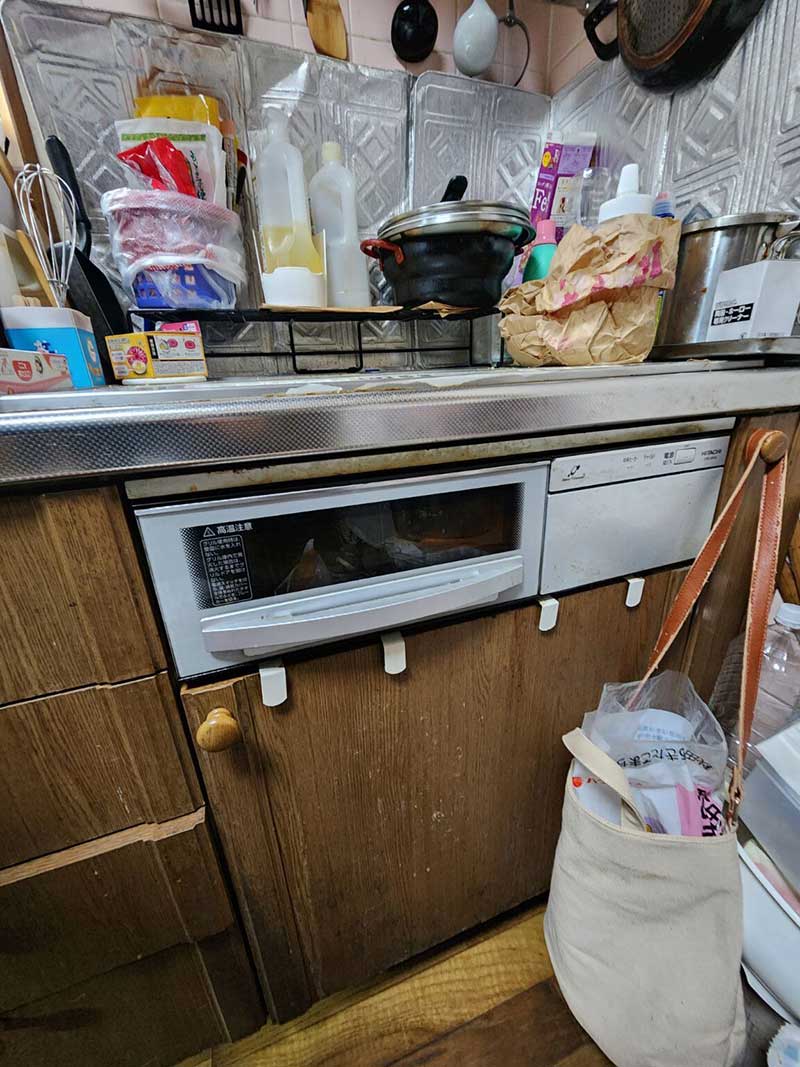 既存のHITACHI製のIHクッキングヒーター