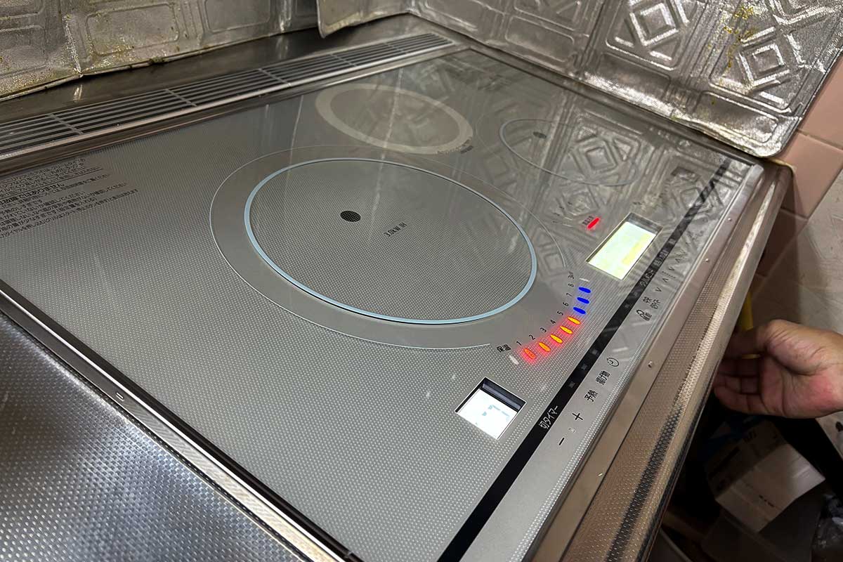 正面部分の動作テスト