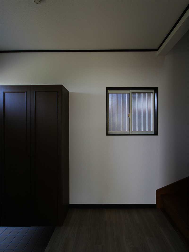 リフォーム後の玄関部分