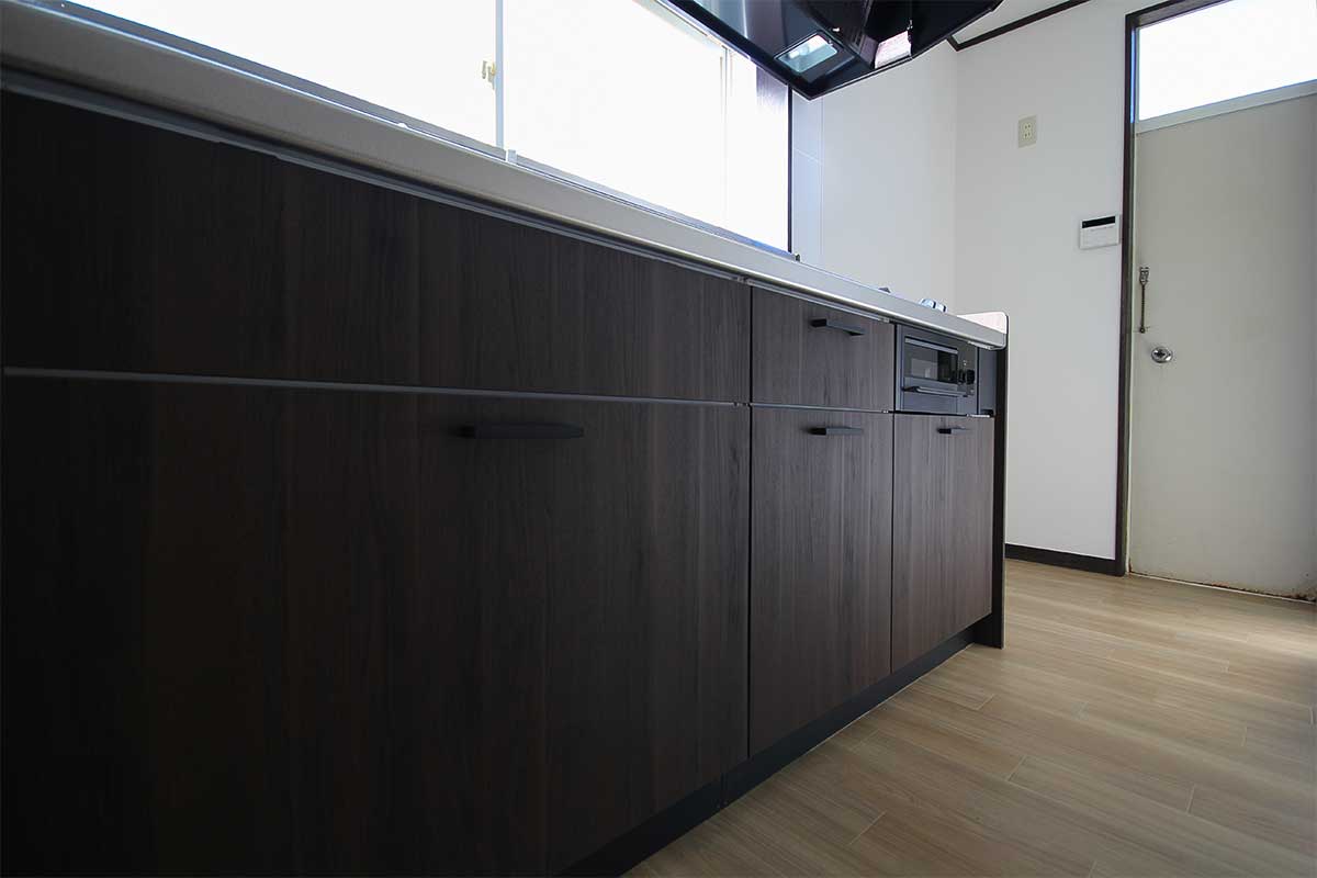 リフォーム後のキッチン