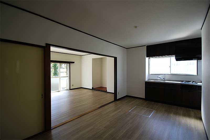 リフォーム後のリビング