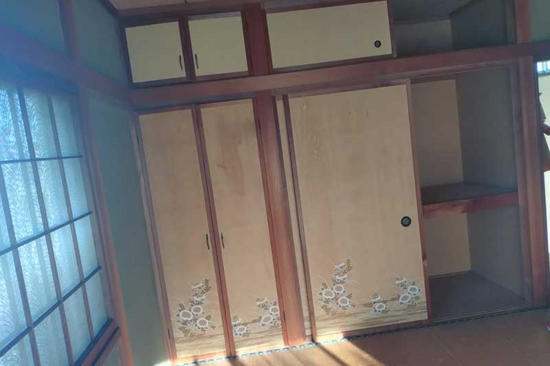 施工前の和室
