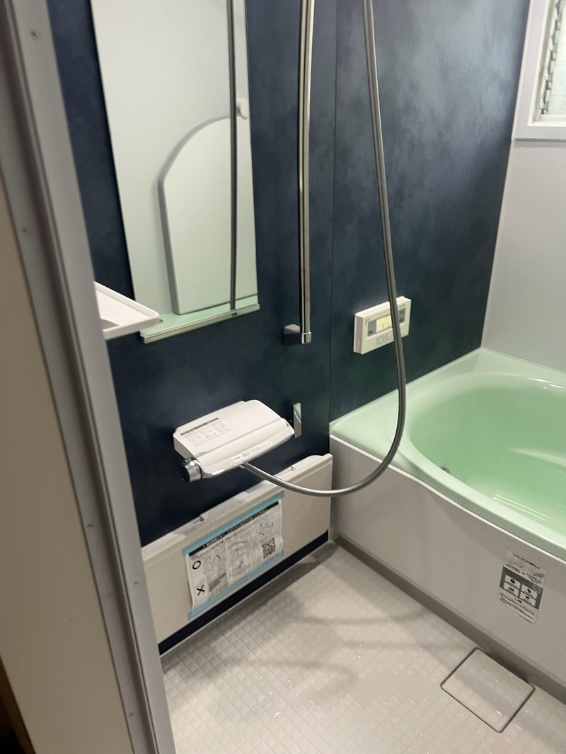 施工後のユニットバス