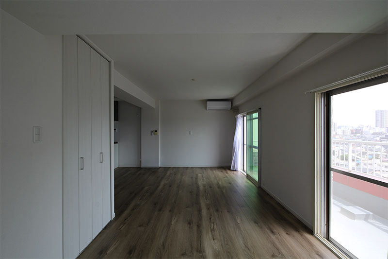 リフォーム後の建具レール
