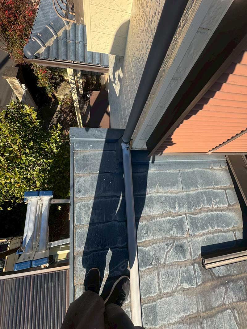 施工前のベランダ屋根