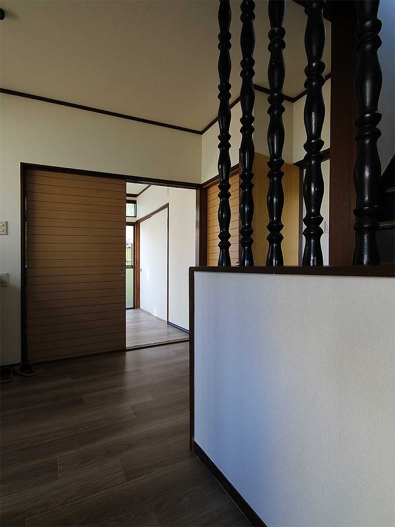 リフォーム後の玄関ホール