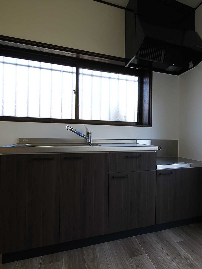 リフォーム後のキッチン