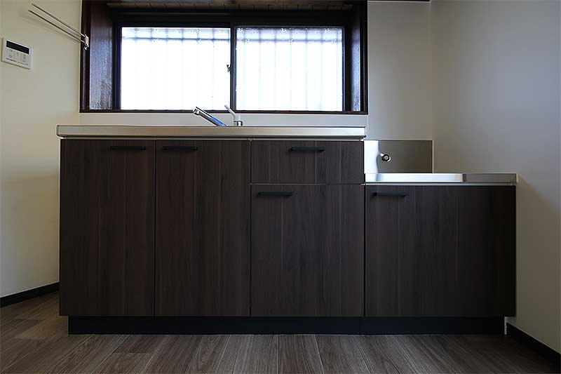 リフォーム後のキッチン