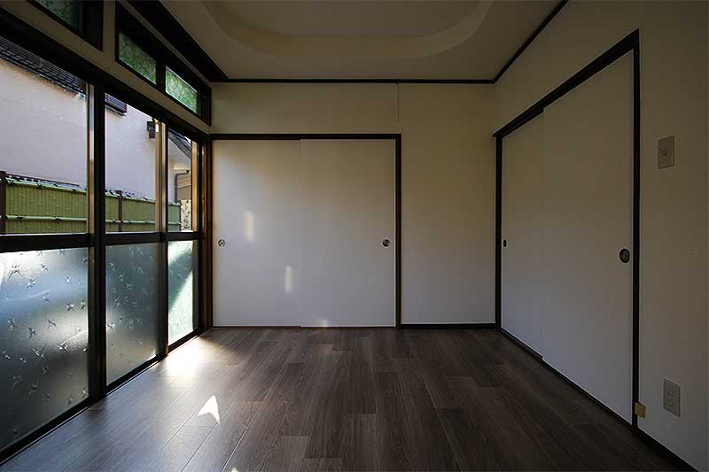 リフォーム後の洋室