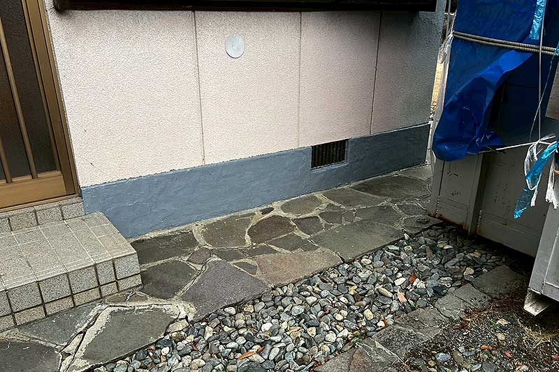 アラミド繊維の上からタックダイン上塗り塗布