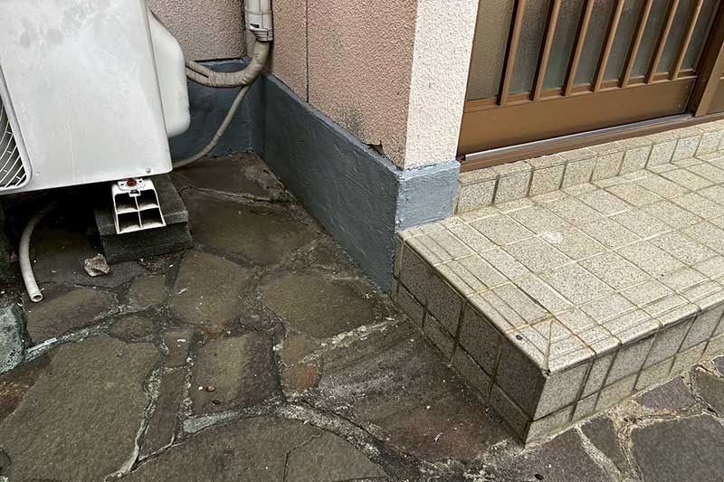 アラミド繊維の上からタックダイン上塗り塗布